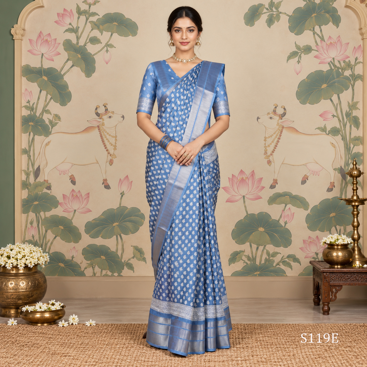 S119E.jpg Fancy Sarees - Image 1
