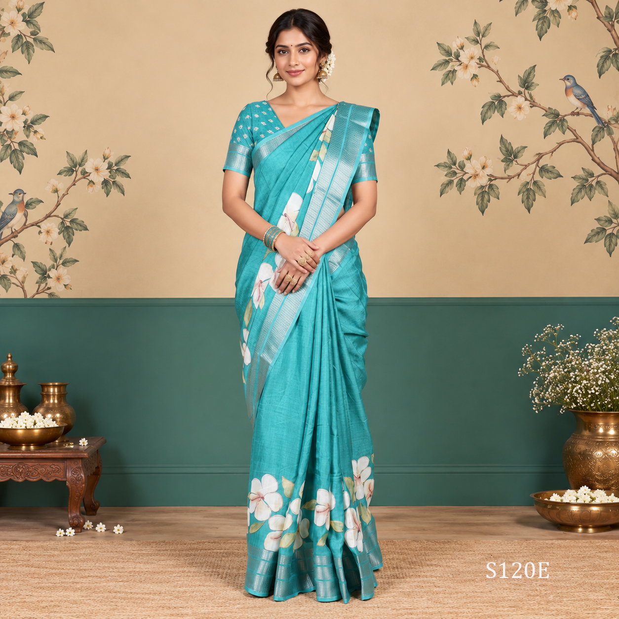 S120E.jpg Fancy Sarees - Image 1