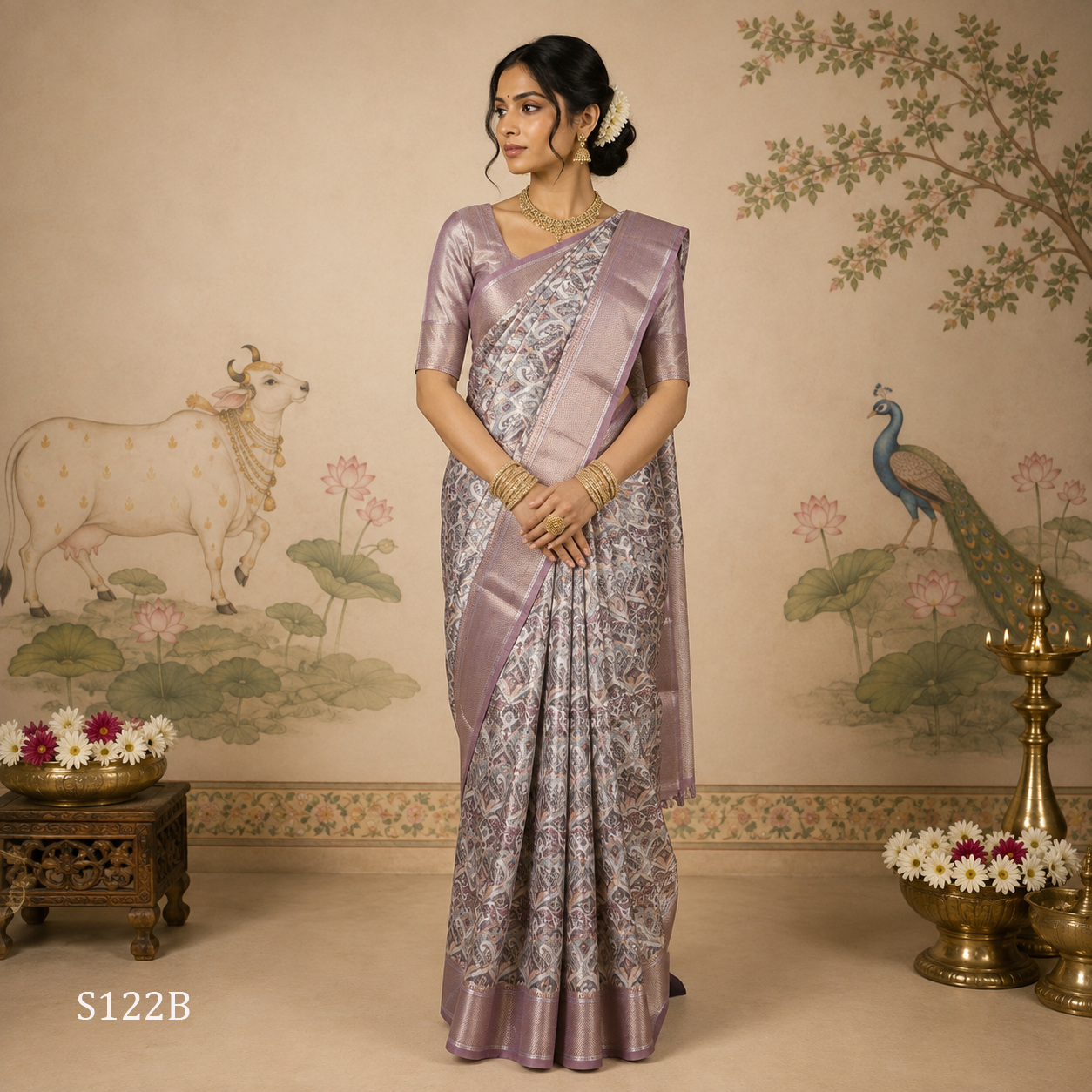 S122B.jpg Fancy Sarees - Image 1
