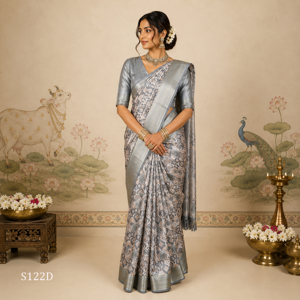 S122D.jpg Fancy Sarees - Image 1