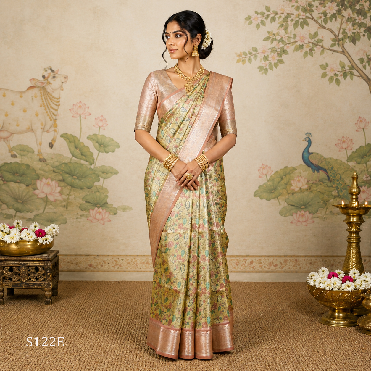 S122E.jpg Fancy Sarees - Image 1