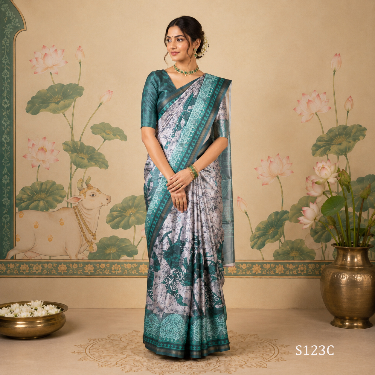 S123C.jpg Fancy Sarees - Image 1