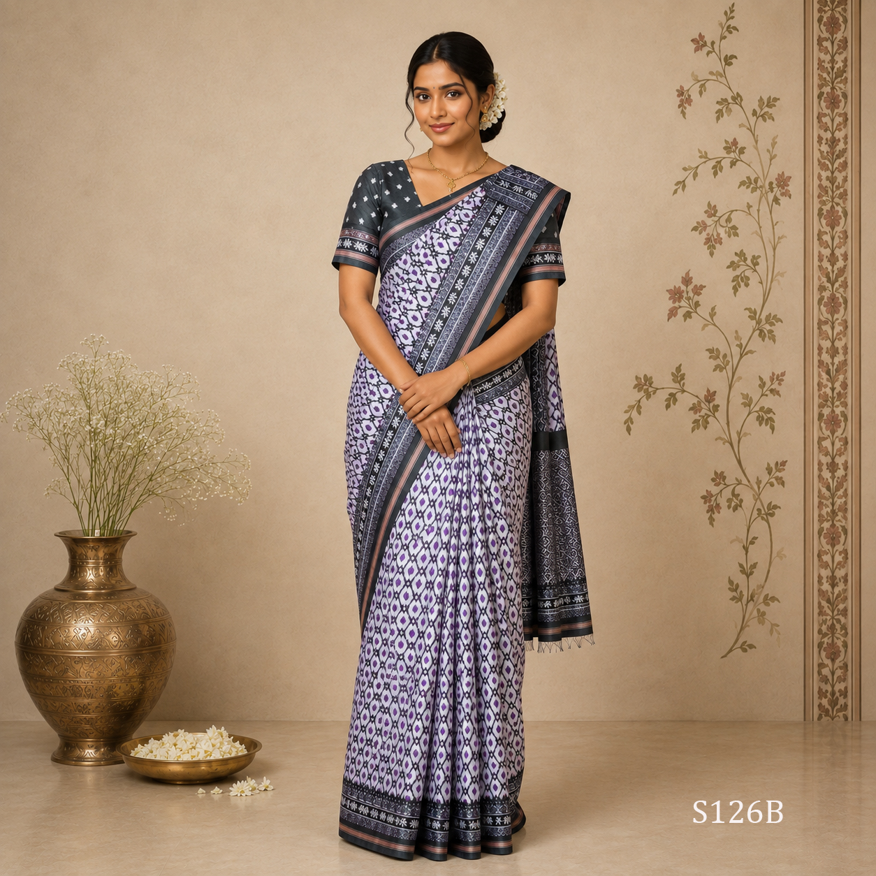 S126B.jpg Fancy Sarees - Image 1