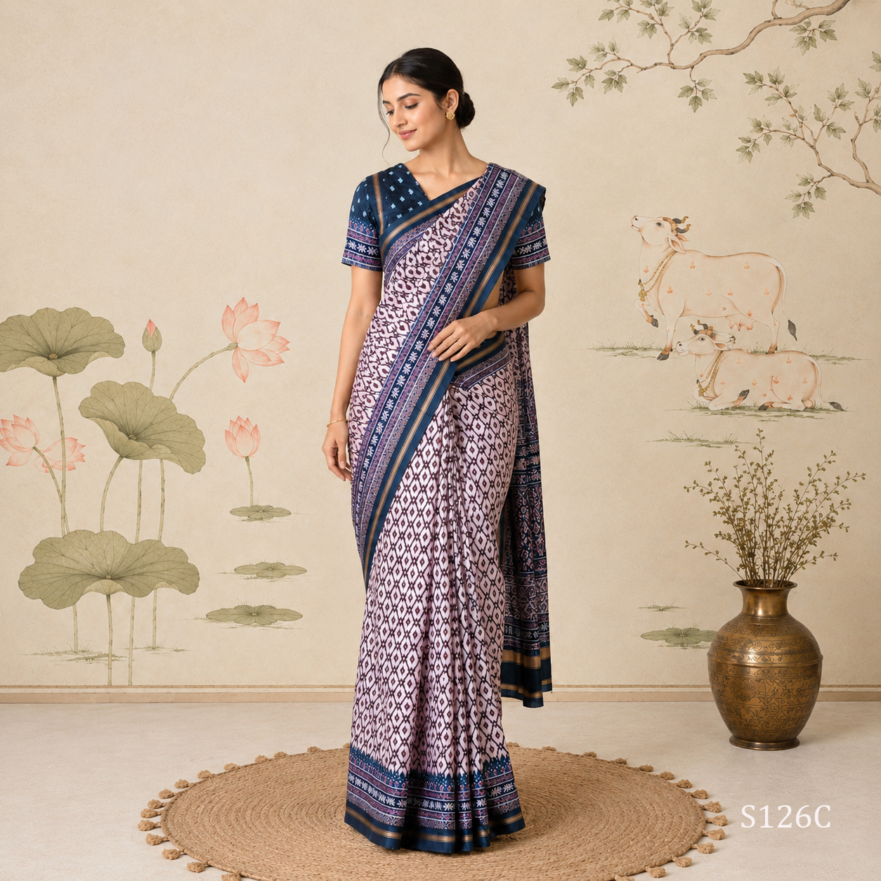 S126C.jpg Fancy Sarees - Image 1