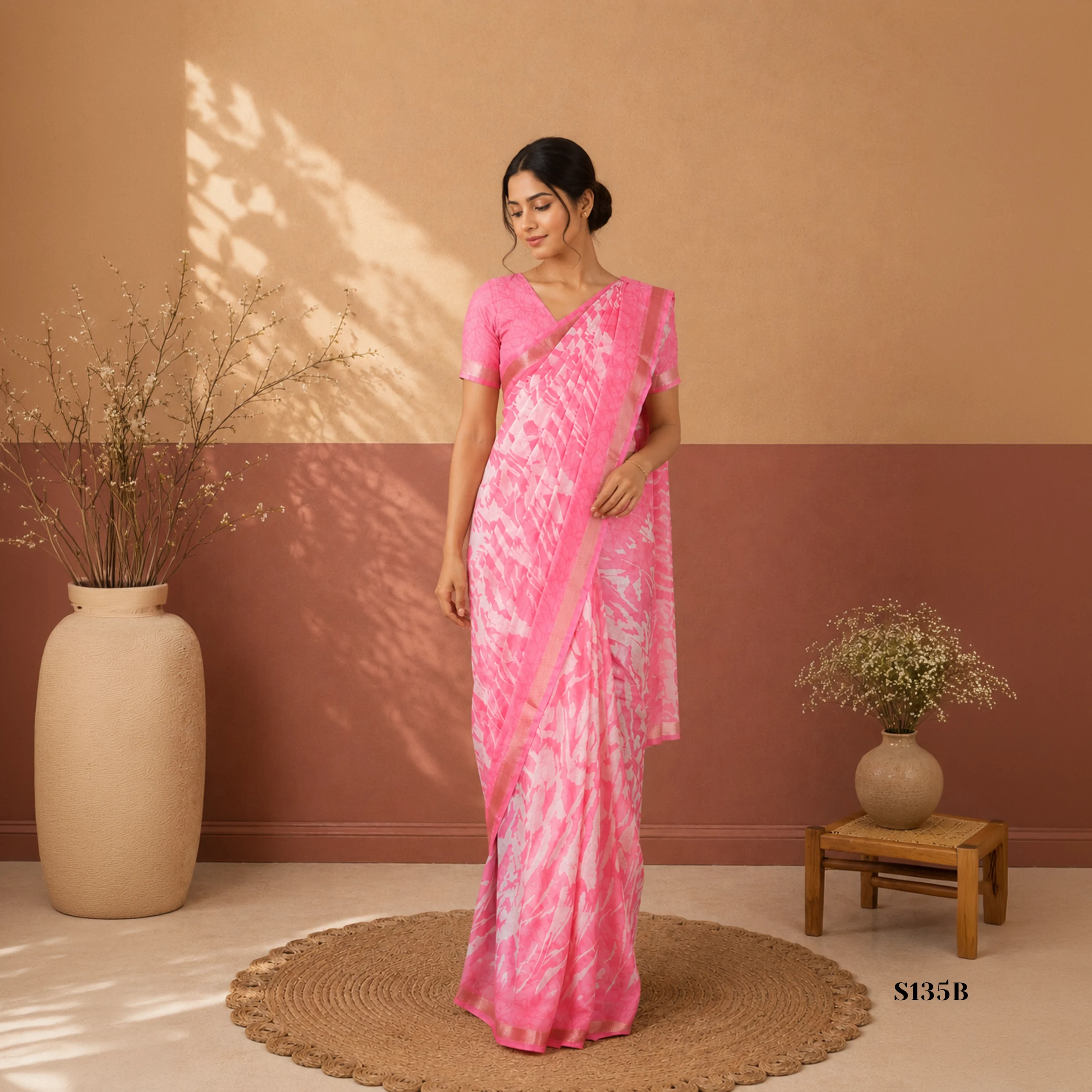 S135B Fancy Sarees - Image 1