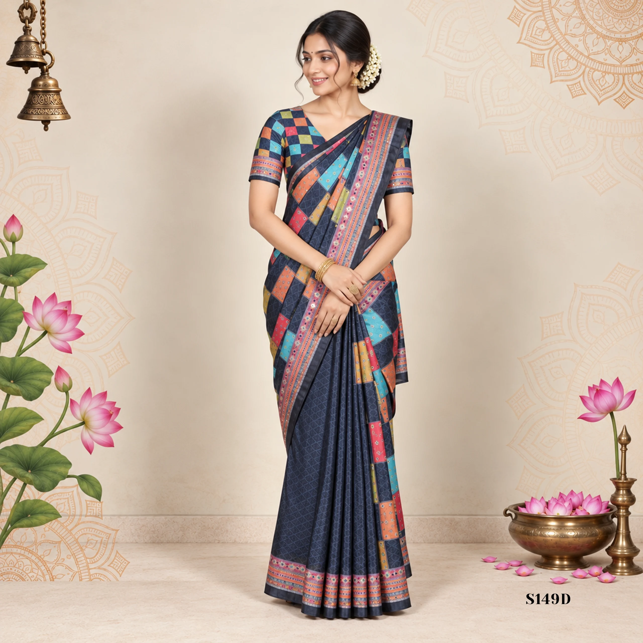 S149D Fancy Sarees - Image 1