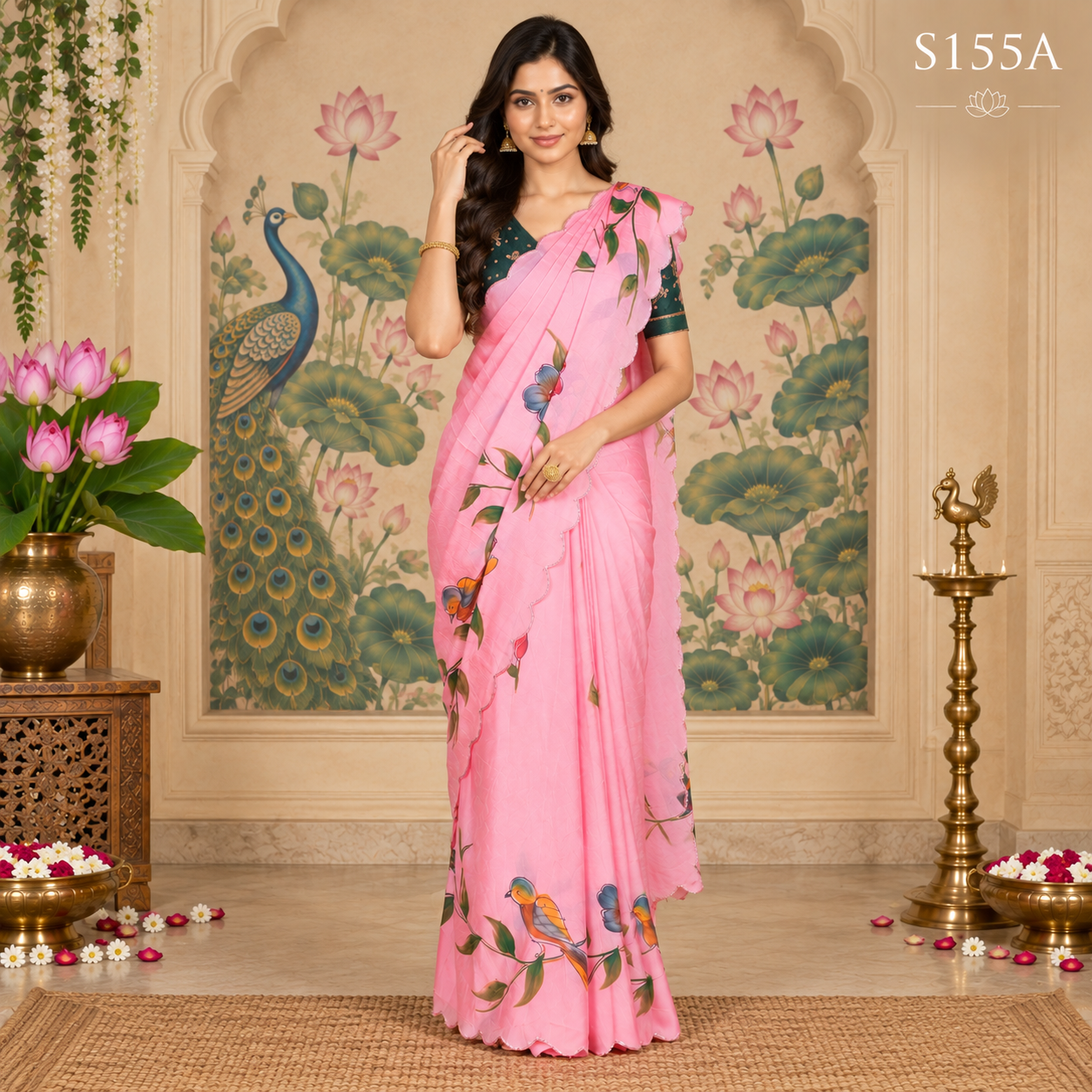 S155A (2) Designer Sarees - Image 1