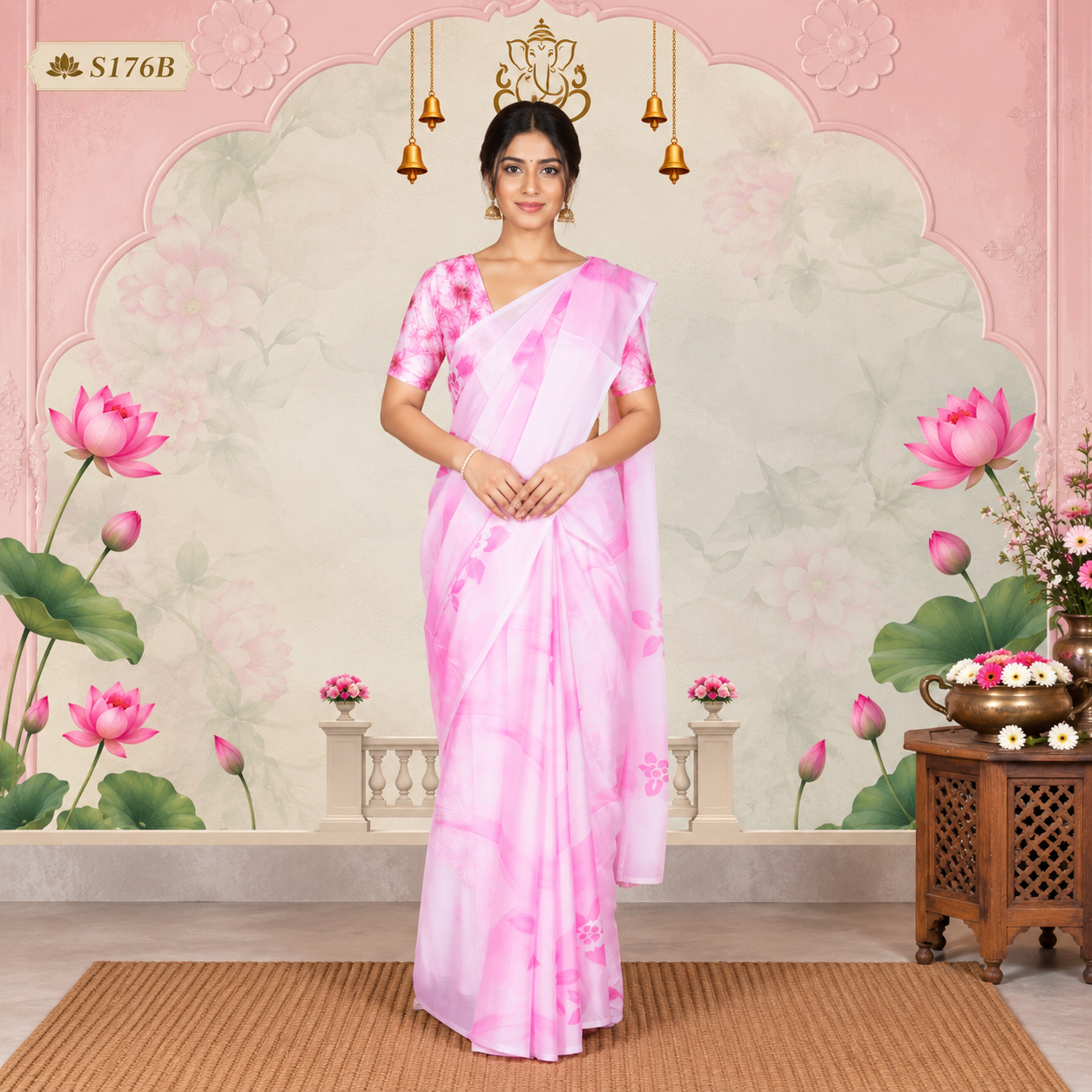 S176B(1) Fancy Sarees - Image 1