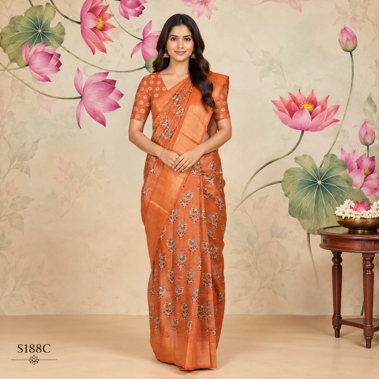 S188C(1) Fancy Sarees - Image 1