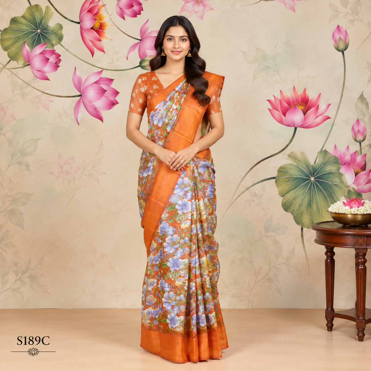 S189C(1) Fancy Sarees - Image 1