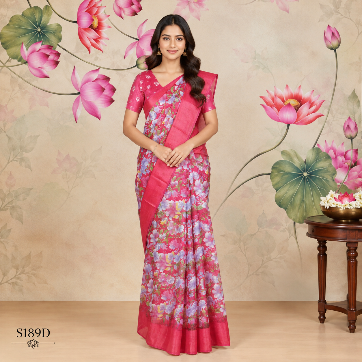S189D(1) Fancy Sarees - Image 1