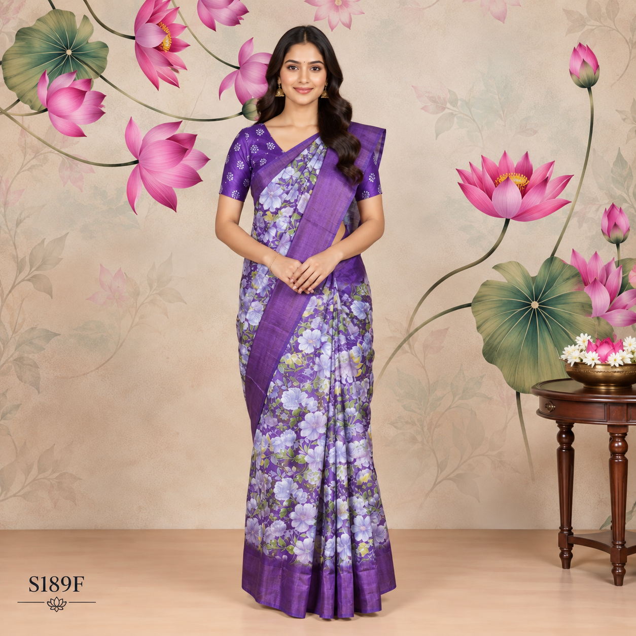 S189F(1) Fancy Sarees - Image 1