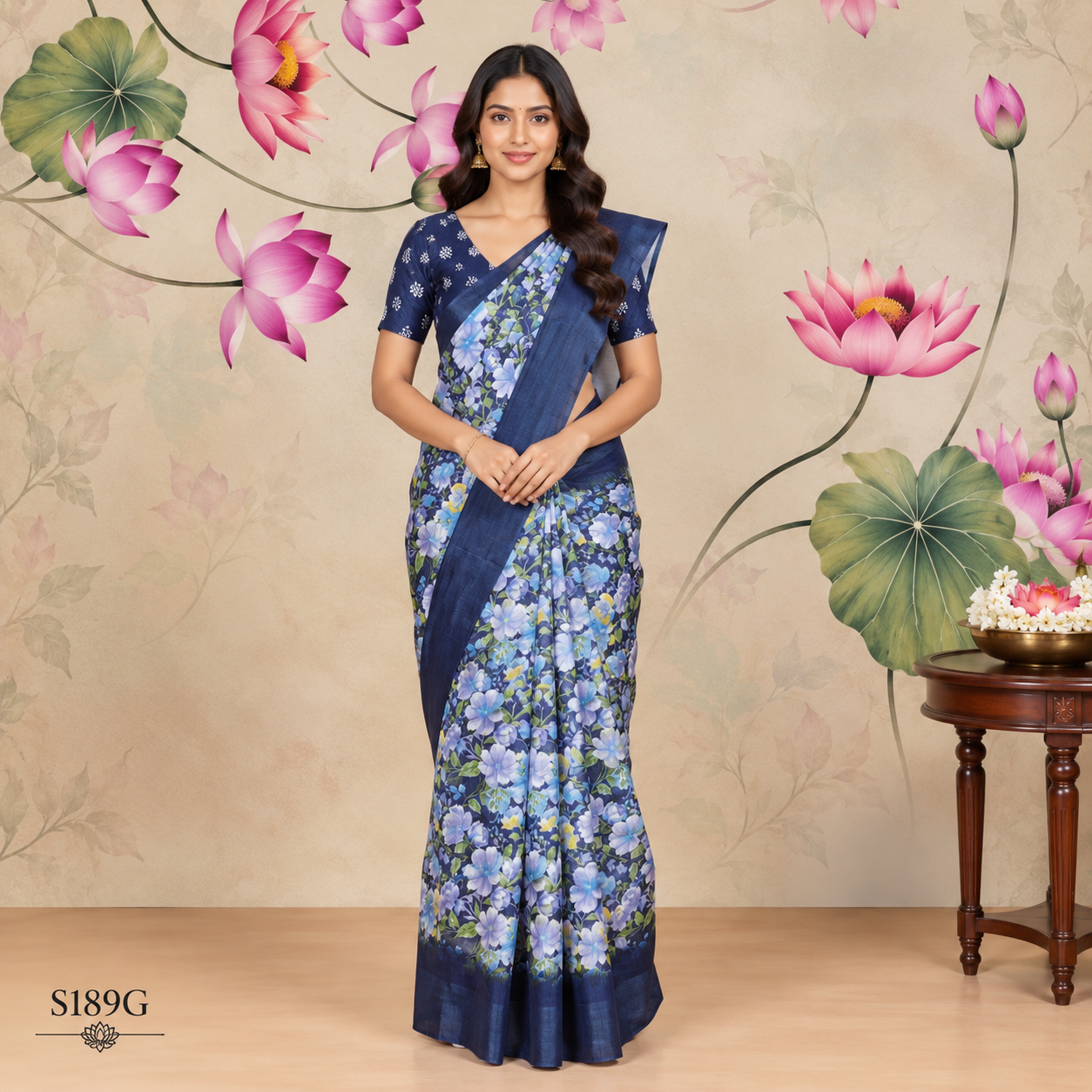 S189G(1) Fancy Sarees - Image 1
