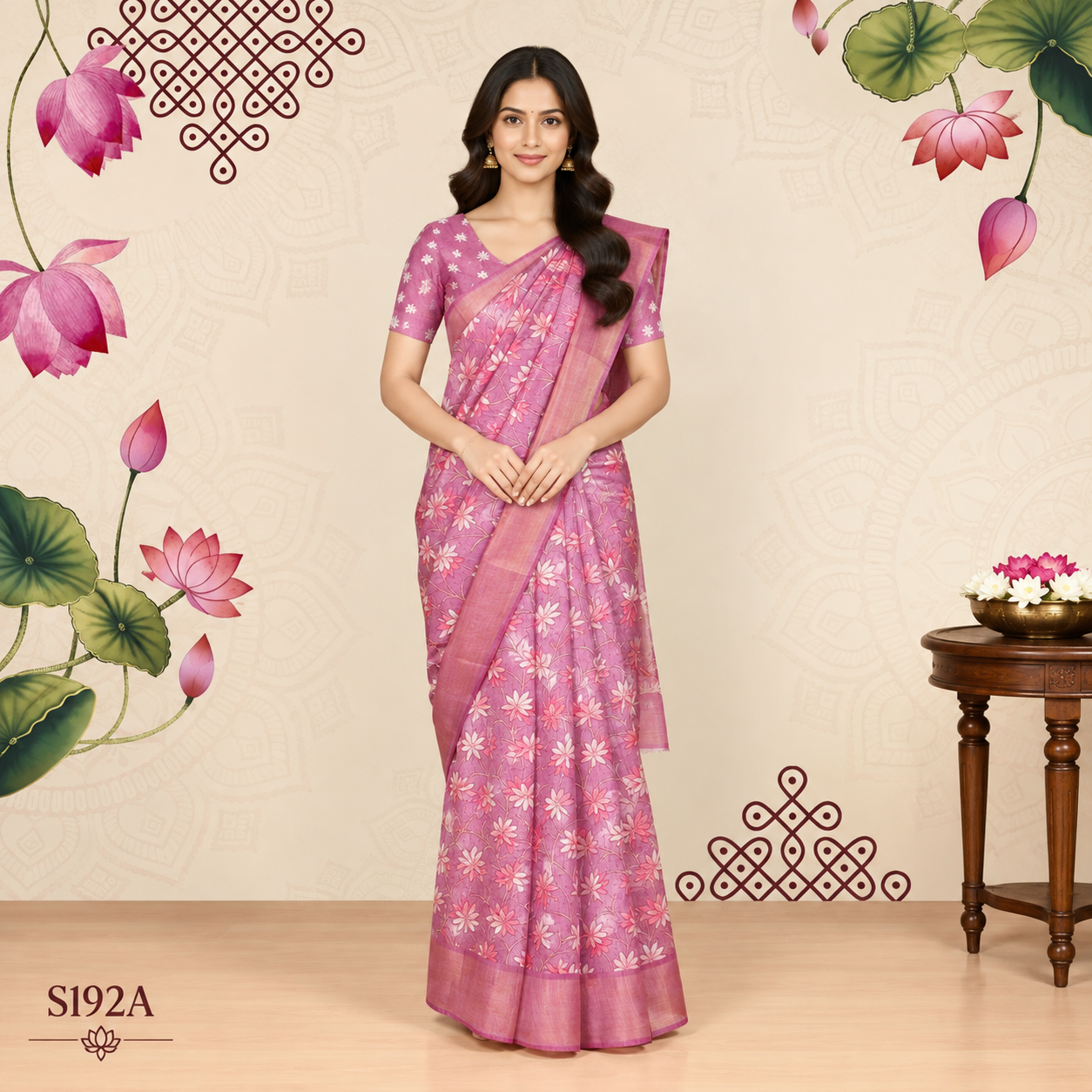 S192A(1) Fancy Sarees - Image 1