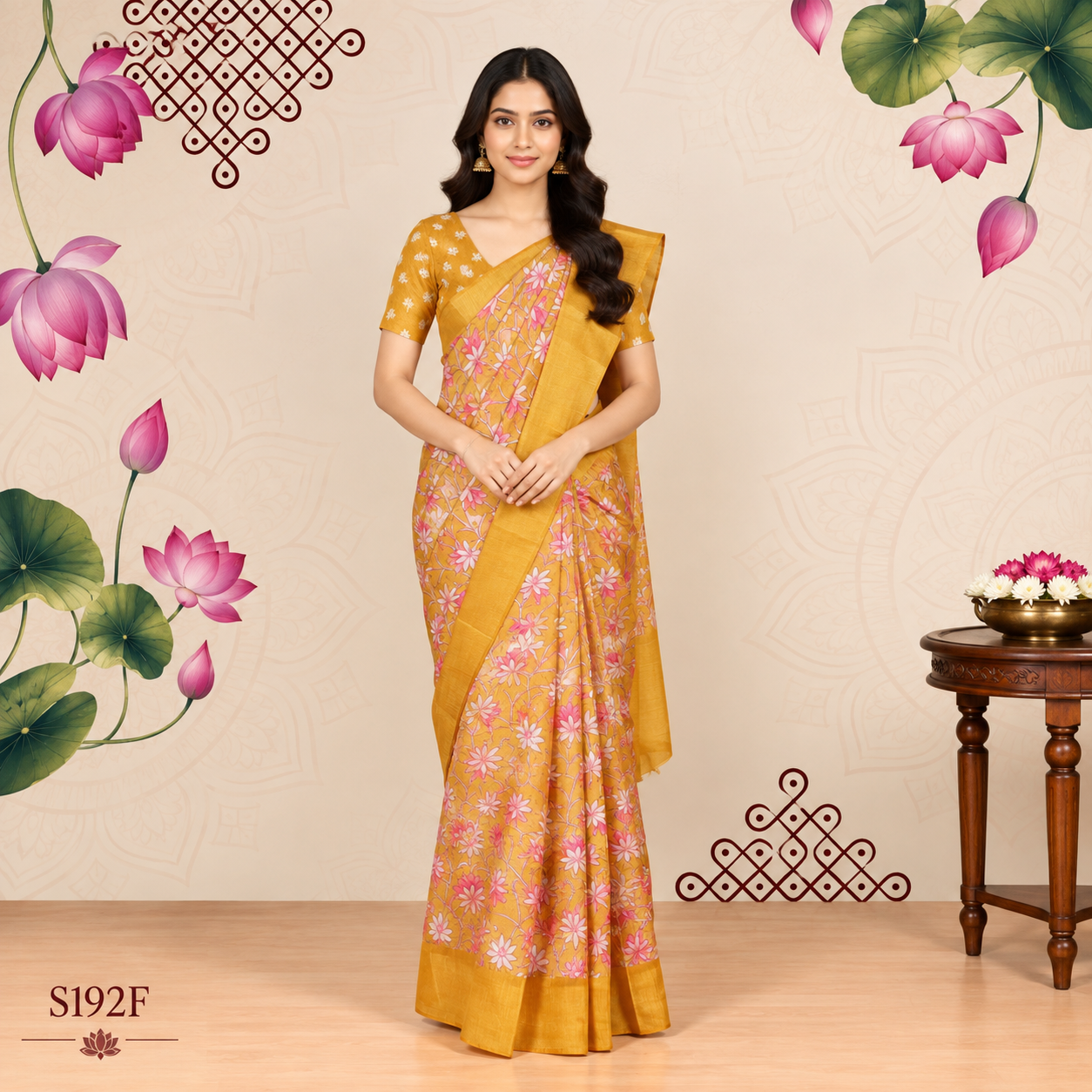 S192F(1) Fancy Sarees - Image 1