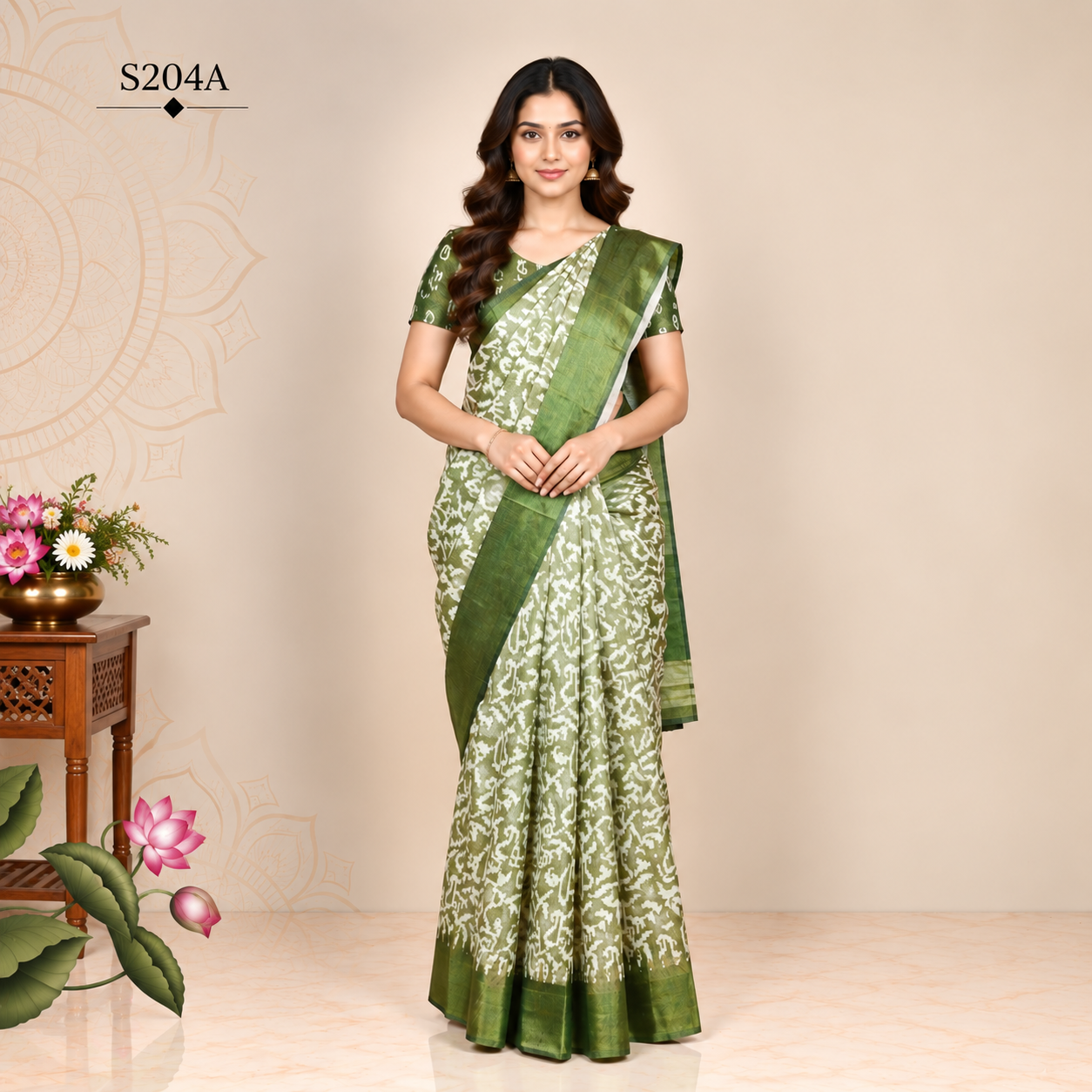 S204A(1) Fancy Sarees - Image 1
