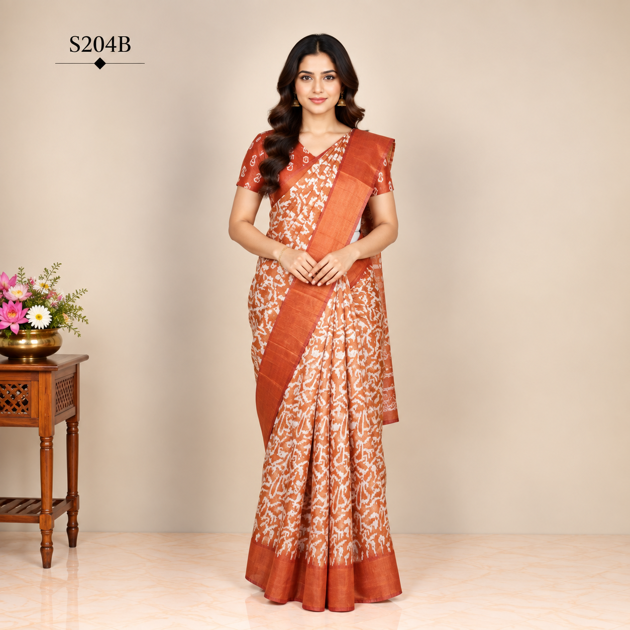 S204B(1) Fancy Sarees - Image 1