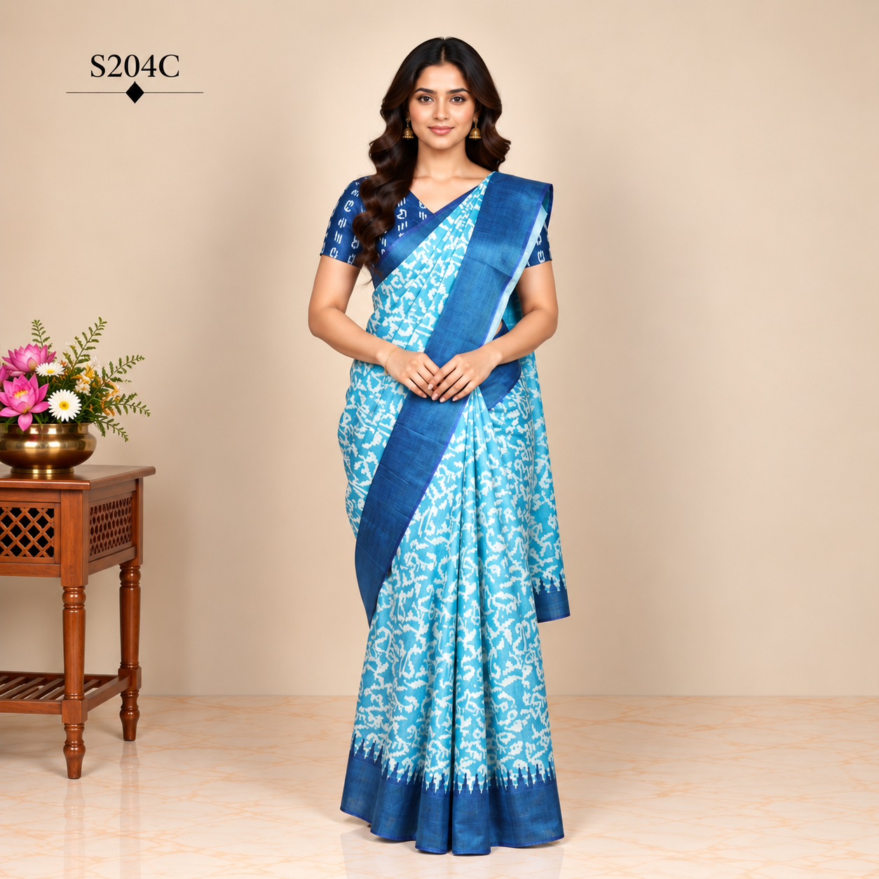 S204C(1) Fancy Sarees - Image 1