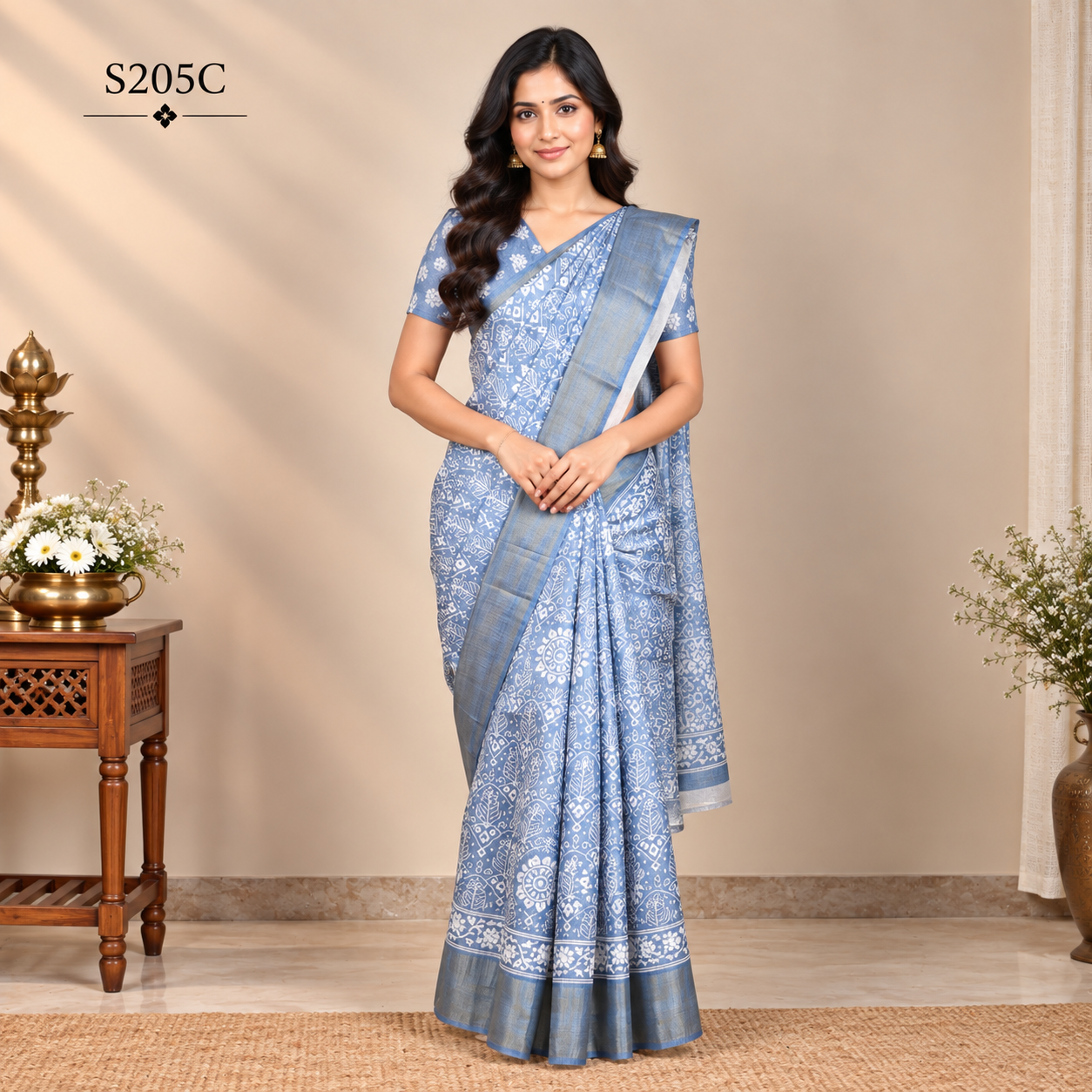 S205C(1) Fancy Sarees - Image 1