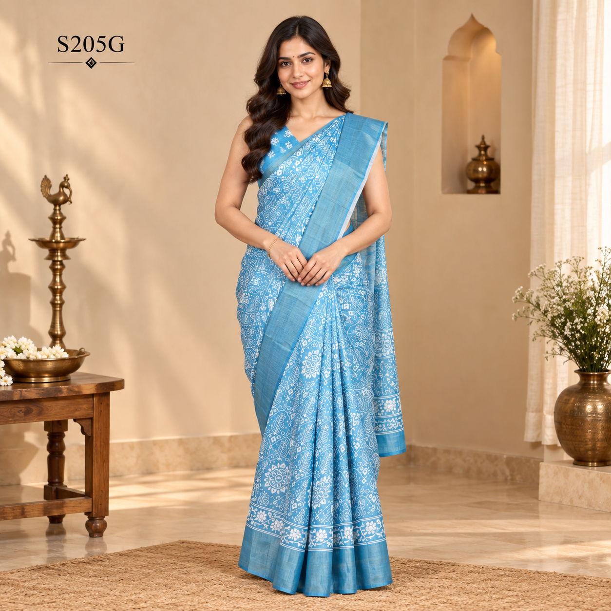 S205G(1) Fancy Sarees - Image 1