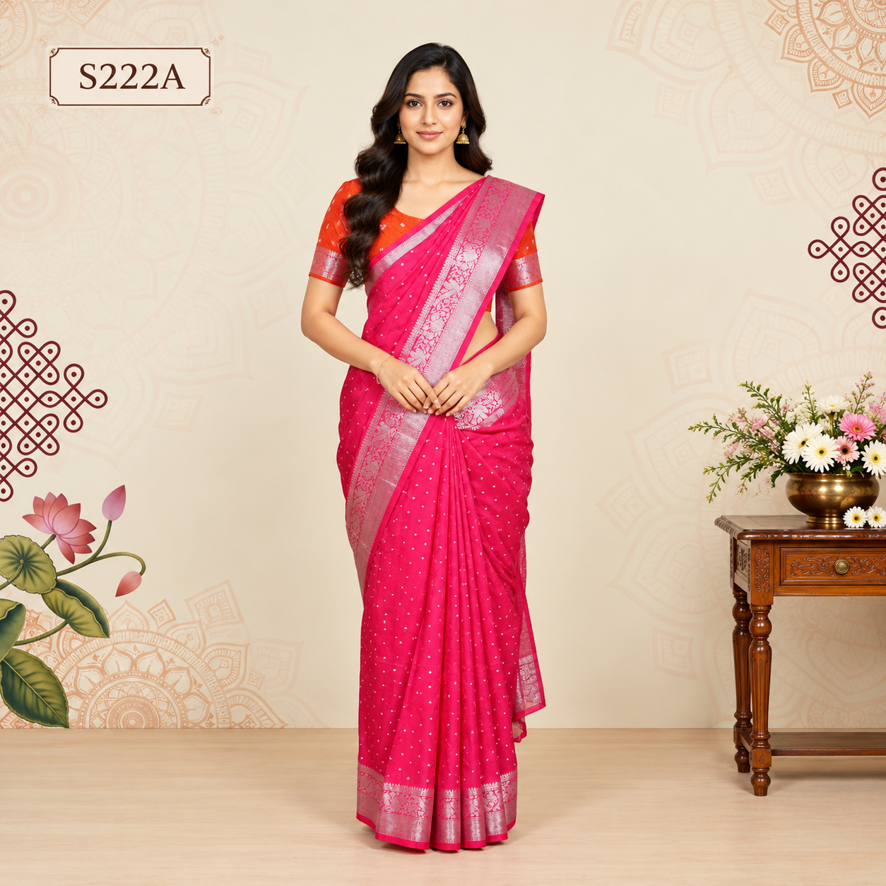 S222A(1) Designer Sarees - Image 1