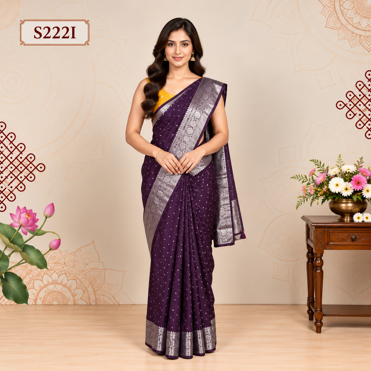 S222i(1) Designer Sarees - Image 1