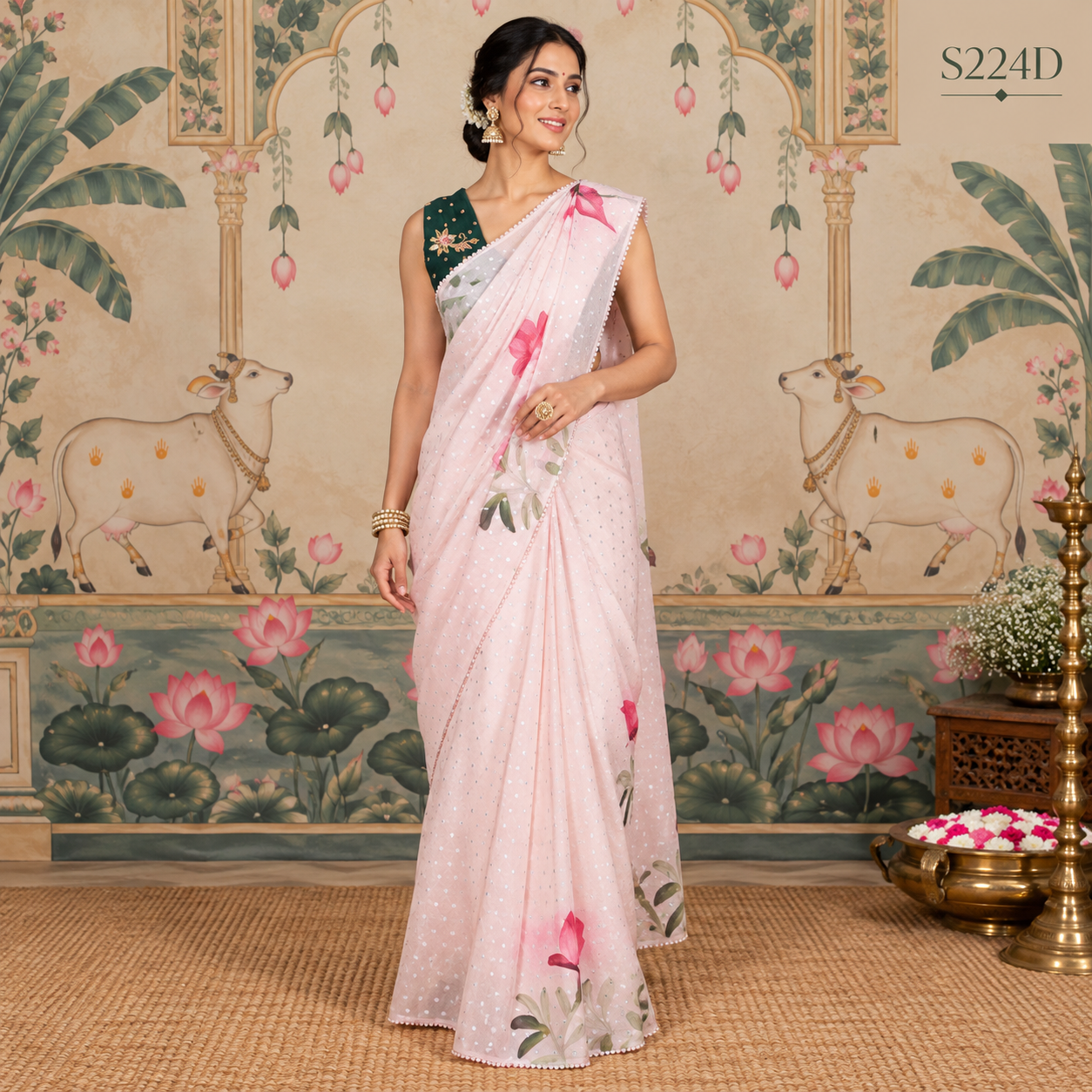 S224D(1) Designer sarees - Image 1