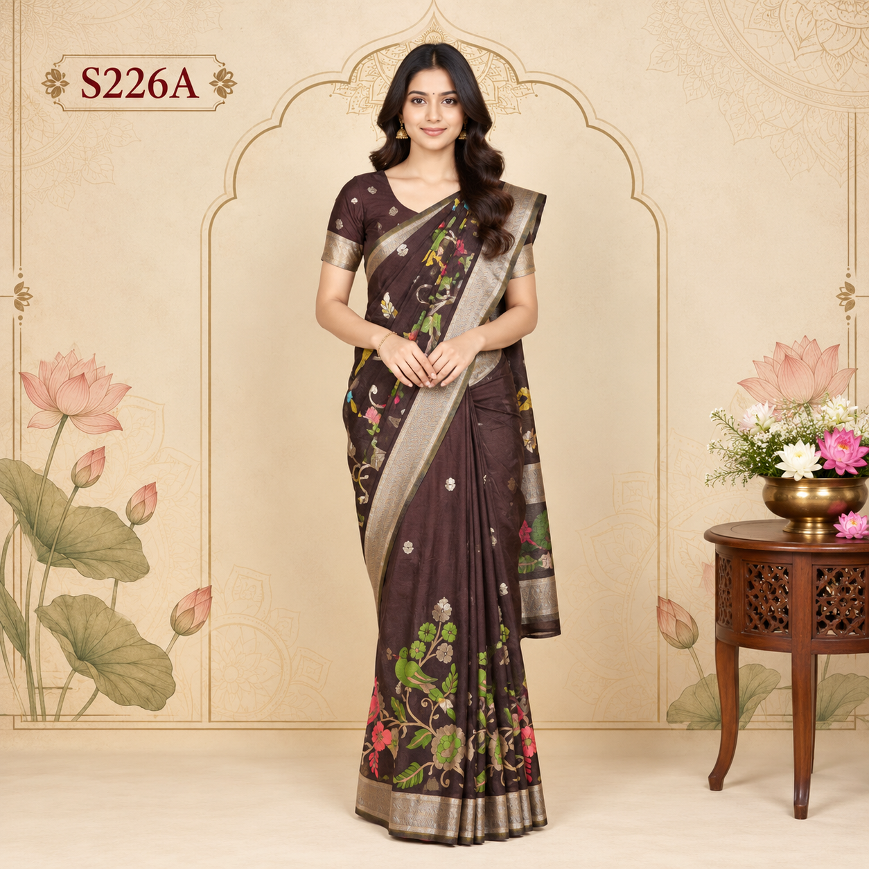 S226A(1) Fancy Sarees - Image 1