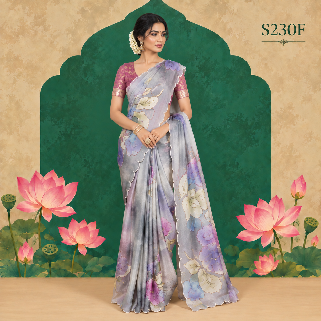 S230F Designer sarees - Image 1