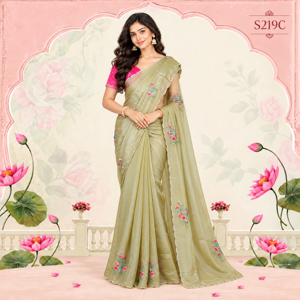 S219C(1) Designer sarees - Image 1