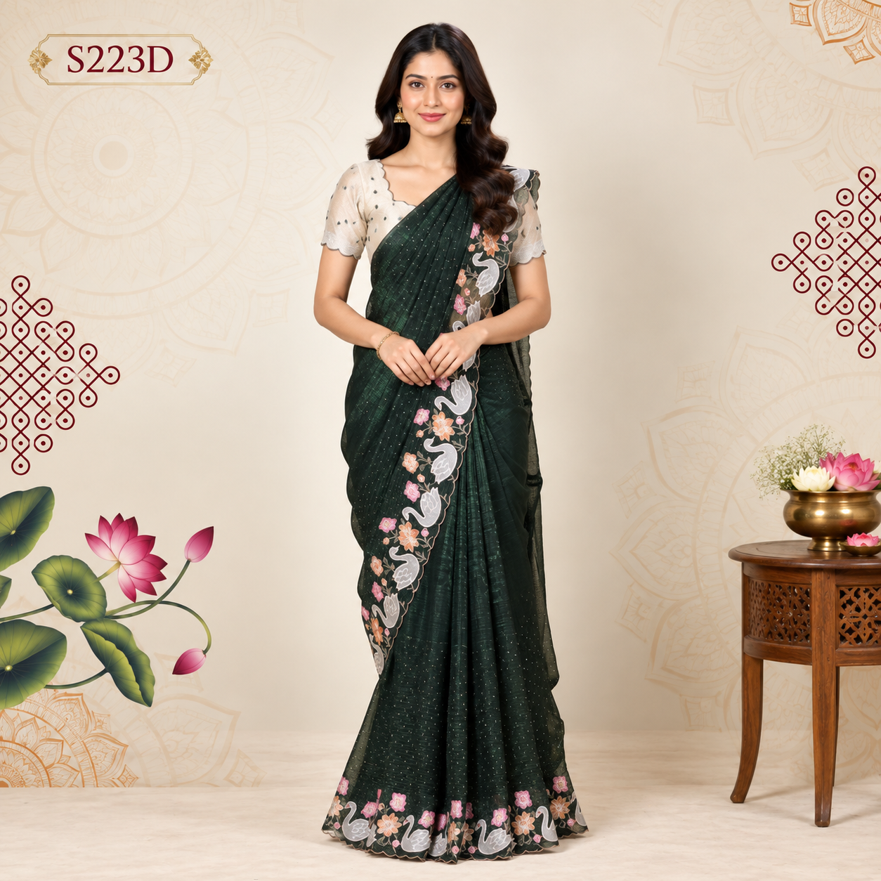 S223D(1) Designer sarees - Image 1