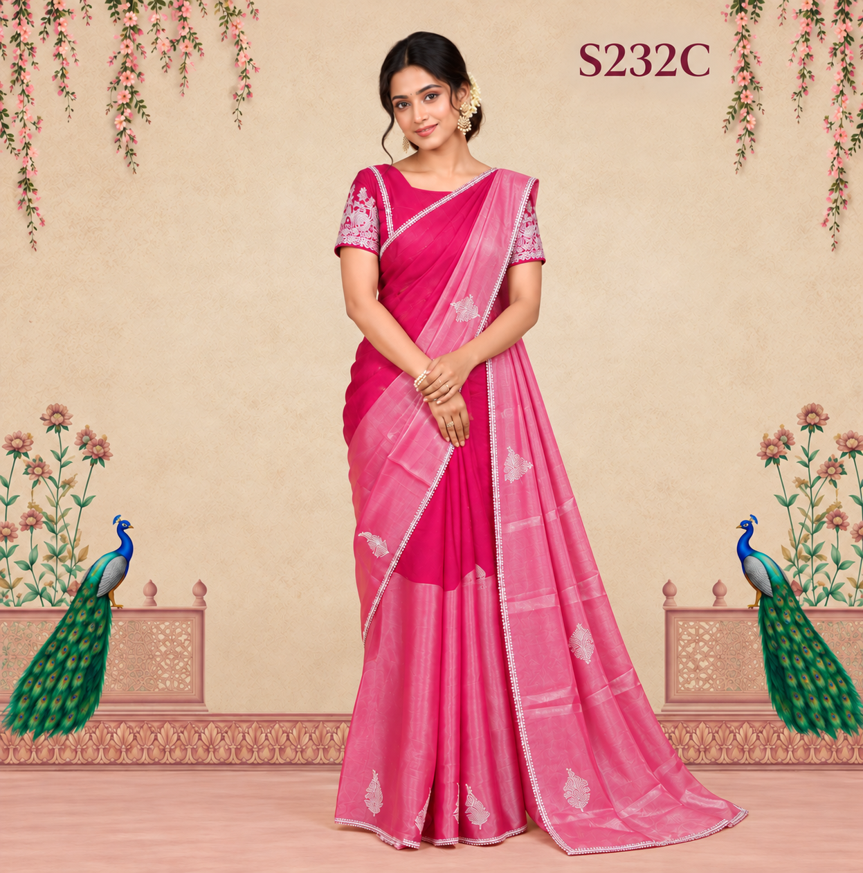 S232C(1) Designer sarees - Image 1