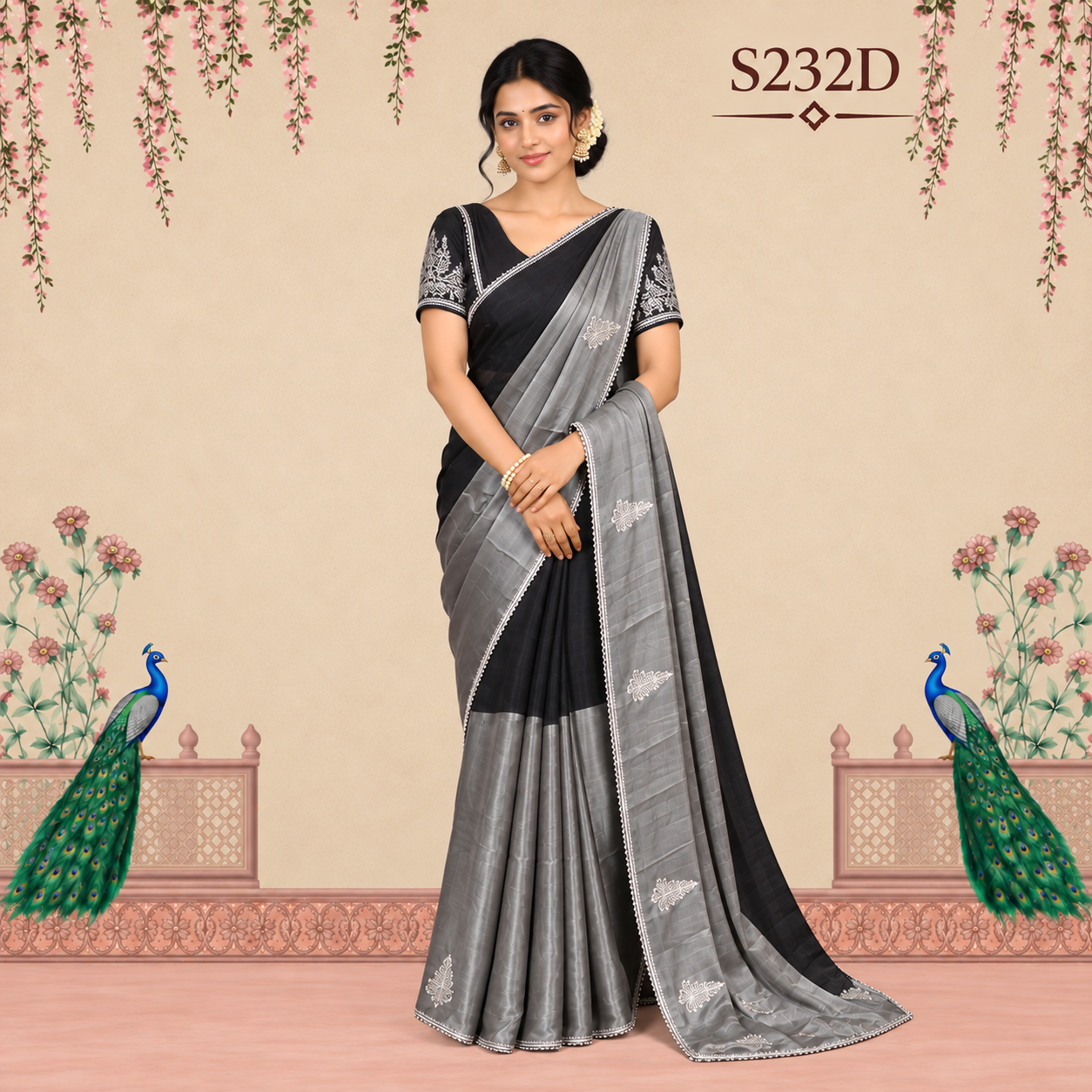 S232D(1) Designer sarees - Image 1