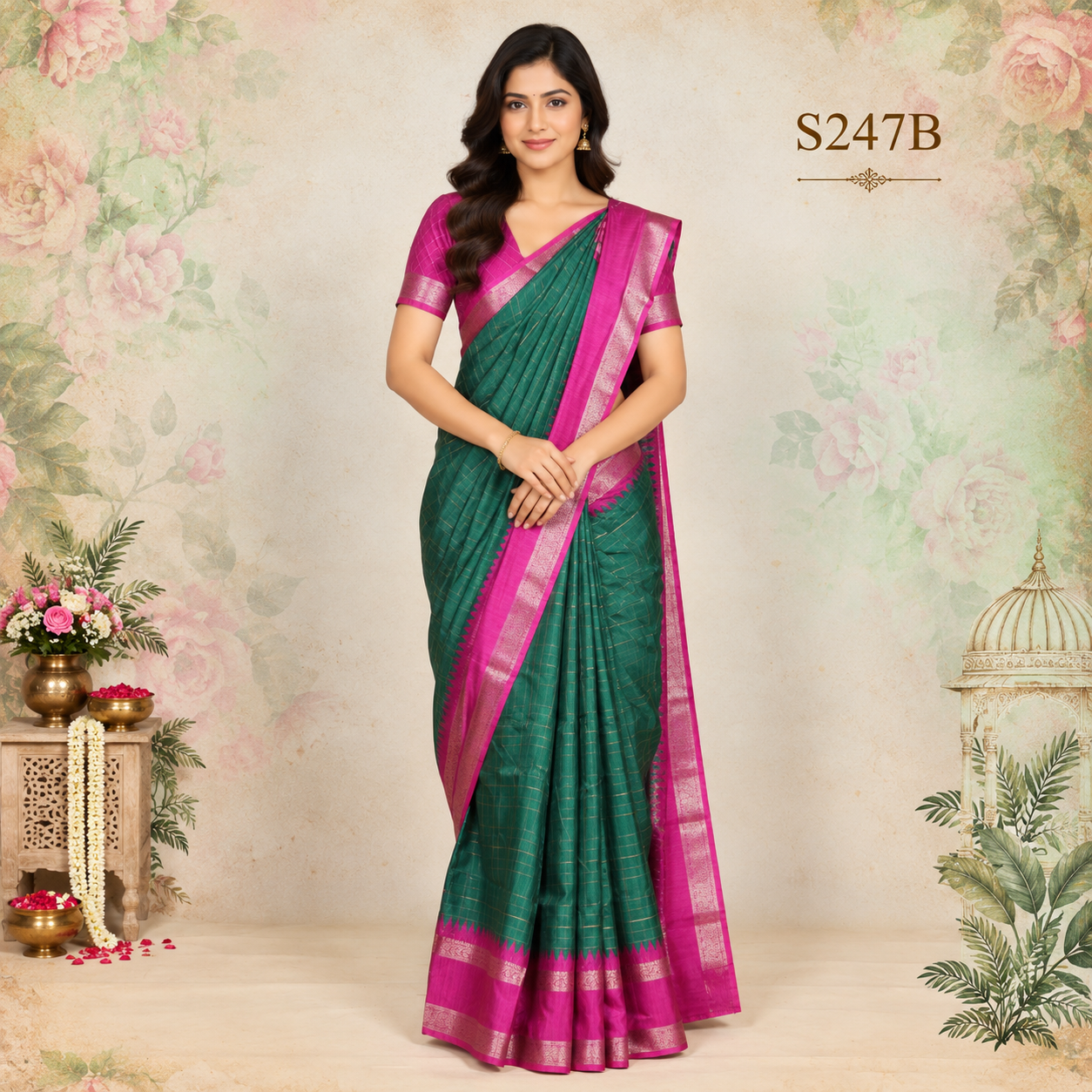 S247B(1) Fancy Sarees - Image 1