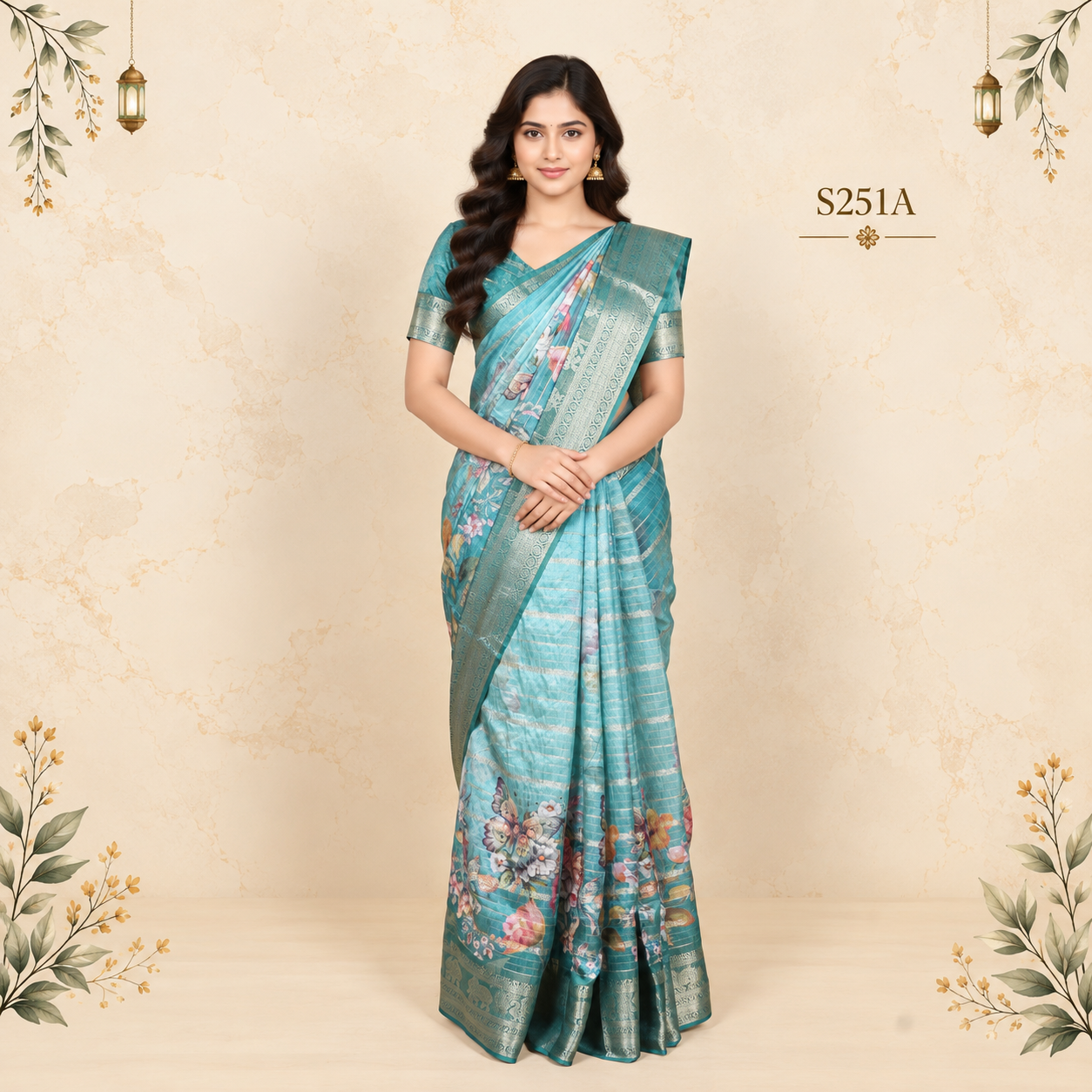 S251A(1) Fancy Sarees - Image 1