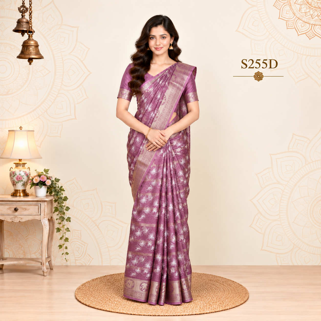 S255D(1) Fancy Sarees - Image 1
