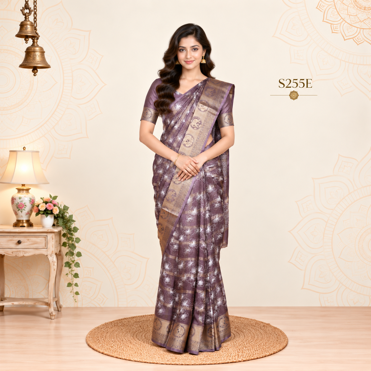 S255E(1) Fancy Sarees - Image 1
