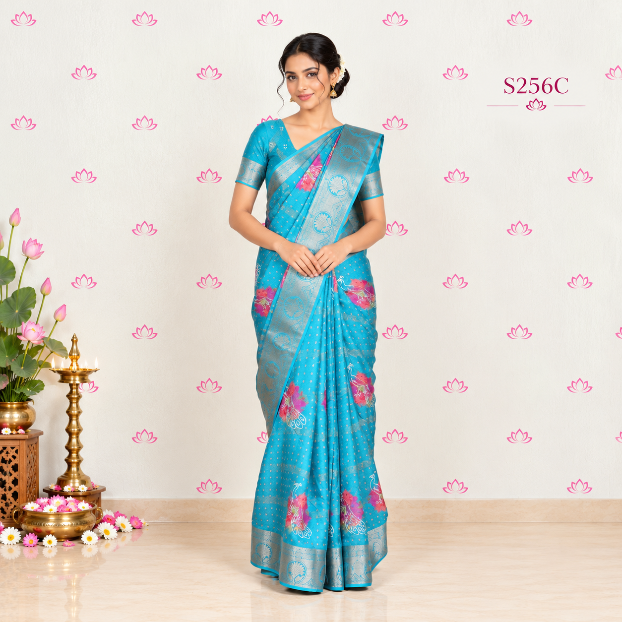 S256C(1) Fancy Sarees - Image 1