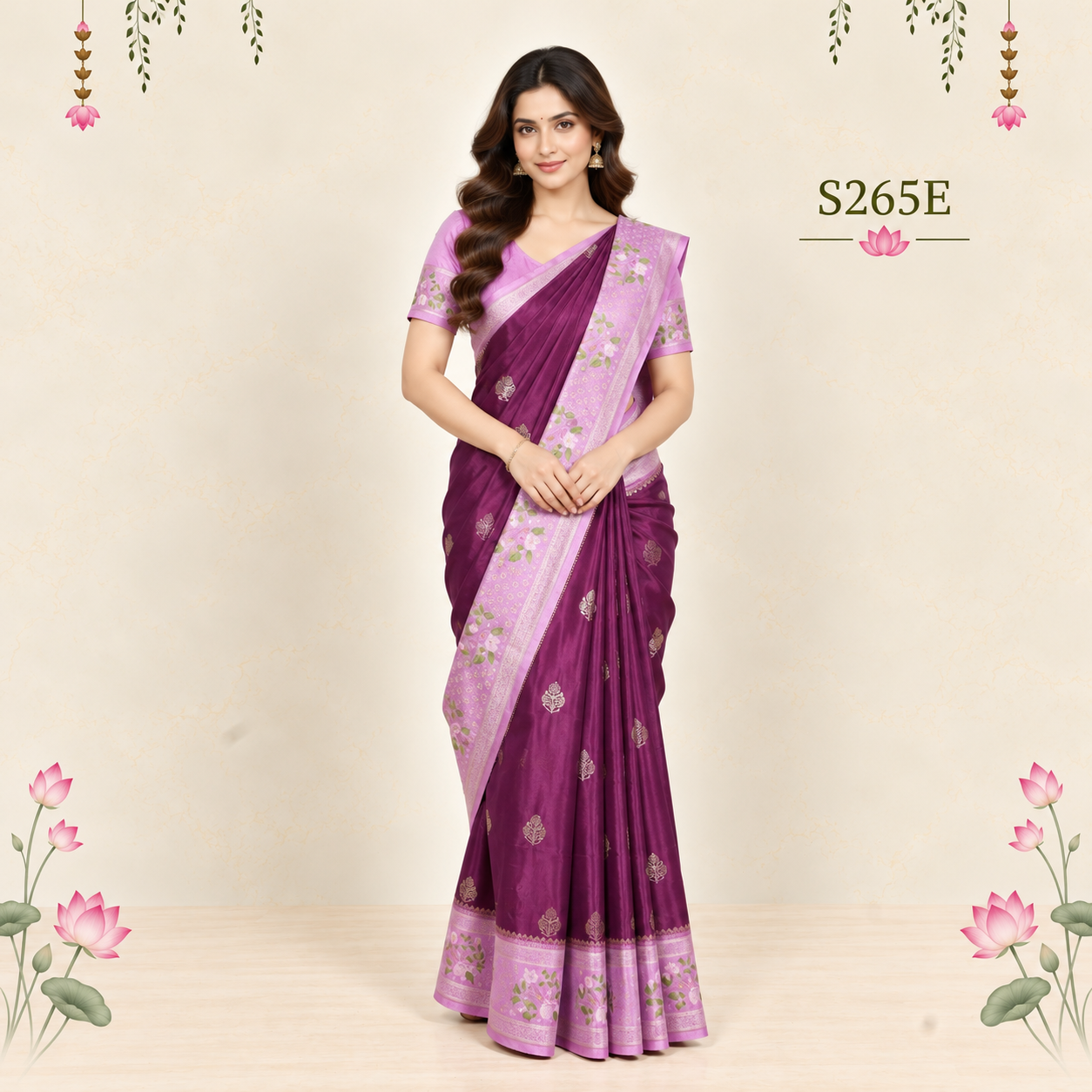 S265E(1) Fancy Sarees - Image 1